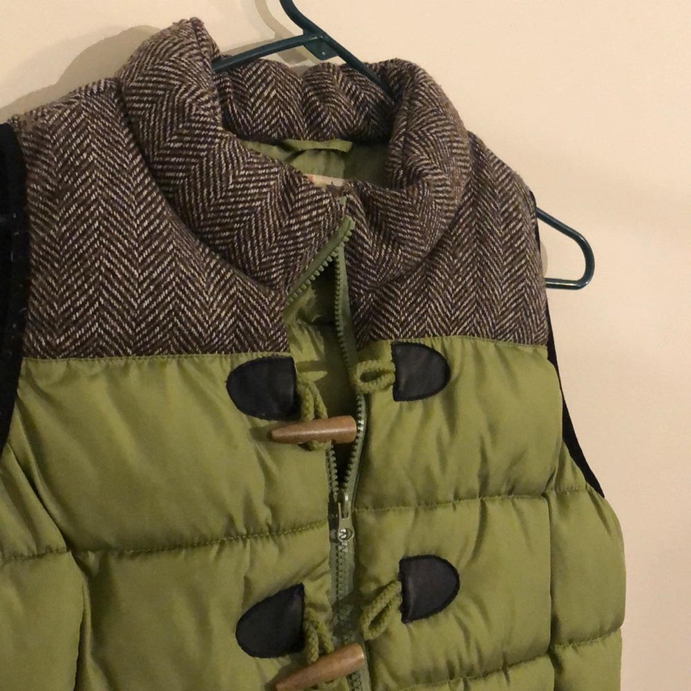 Green & Tweed Puffer Vest
